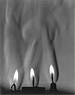 [heat rising from candles focusing schlieren photo]